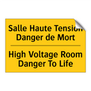 Salle Haute Tension Danger de  /.../ - High Voltage Room Danger To Life /.../
