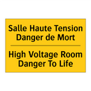 Salle Haute Tension Danger de  /.../ - High Voltage Room Danger To Life /.../