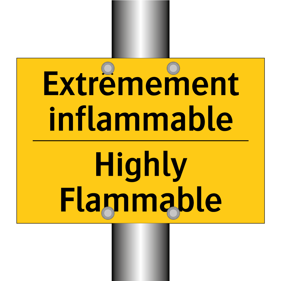 Extrêmement inflammable - Highly Flammable