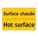 Surface chaude - Hot surface
