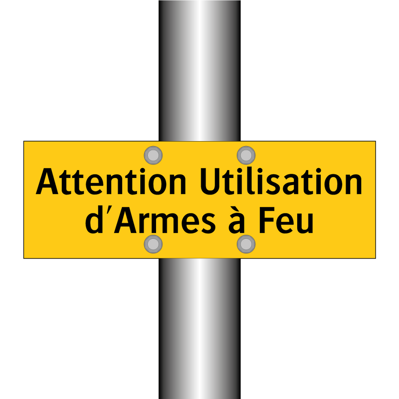 Attention Utilisation d'Armes à Feu