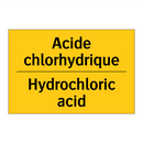 Acide chlorhydrique - Hydrochloric acid