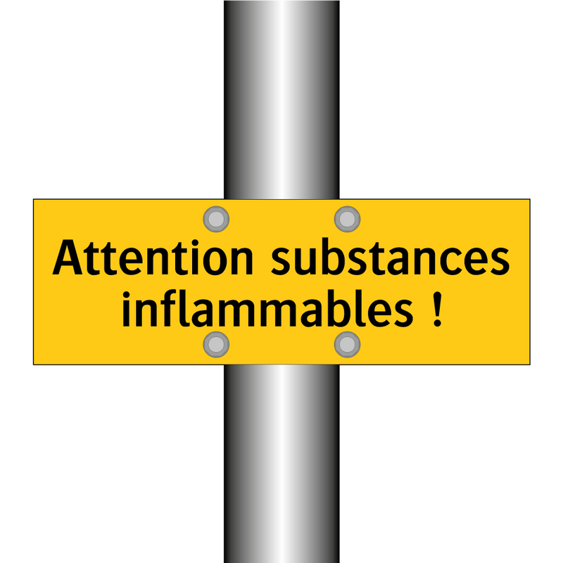 Attention substances inflammables !