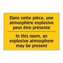 Dans cette pièce, une atmosphère  /.../ - In this room, an explosive atmosphere  /.../