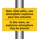 Dans cette pièce, une atmosphère  /.../ - In this room, an explosive atmosphere  /.../