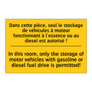 Dans cette pièce, seul le stockage  /.../ - In this room, only the storage  /.../