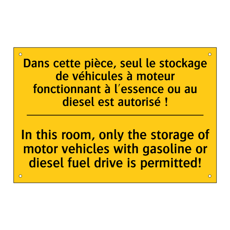 Dans cette pièce, seul le stockage  /.../ - In this room, only the storage  /.../