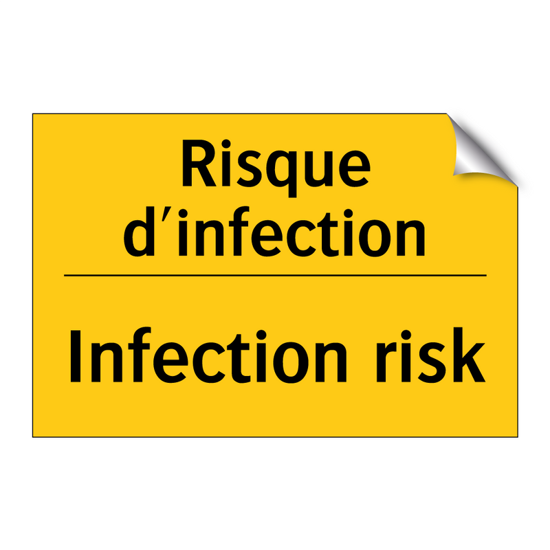 Risque d'infection - Infection risk