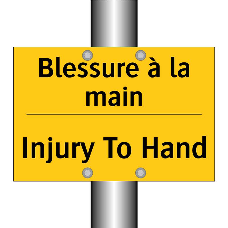 Blessure à la main - Injury To Hand
