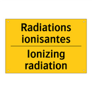 Radiations ionisantes - Ionizing radiation