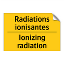 Radiations ionisantes - Ionizing radiation