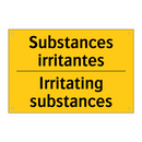 Substances irritantes - Irritating substances
