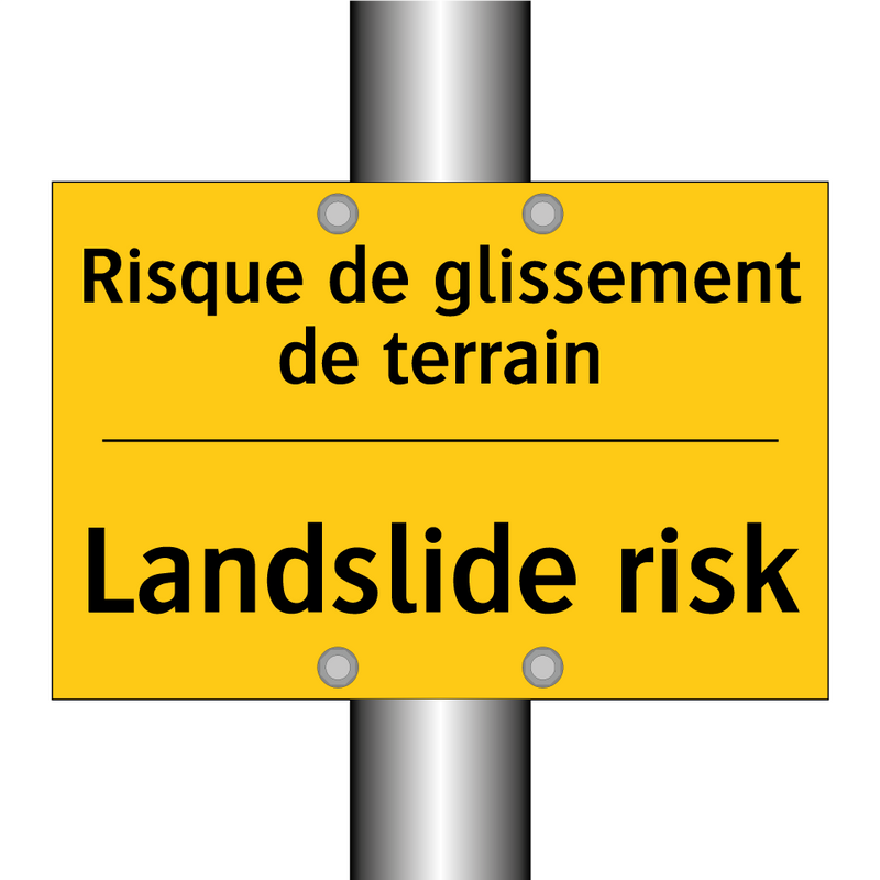 Risque de glissement de terrain /.../ - Landslide risk