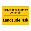 Risque de glissement de terrain /.../ - Landslide risk