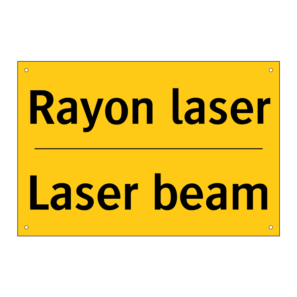 Rayon laser - Laser beam