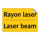 Rayon laser - Laser beam