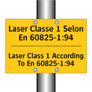Laser Classe 1 Selon En 60825-1:94 /.../ - Laser Class 1 According To En  /.../