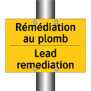 Rémédiation au plomb - Lead remediation