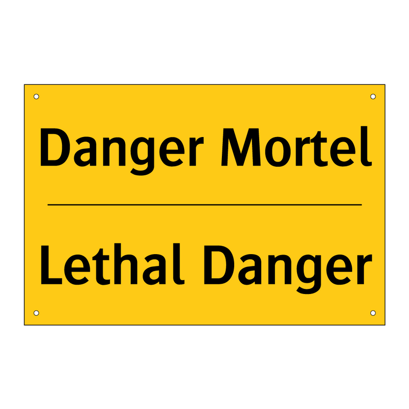 Danger Mortel - Lethal Danger