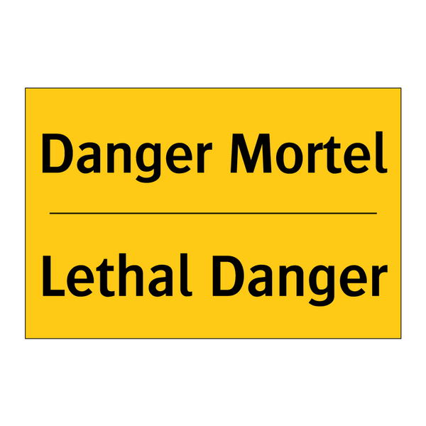 Danger Mortel - Lethal Danger
