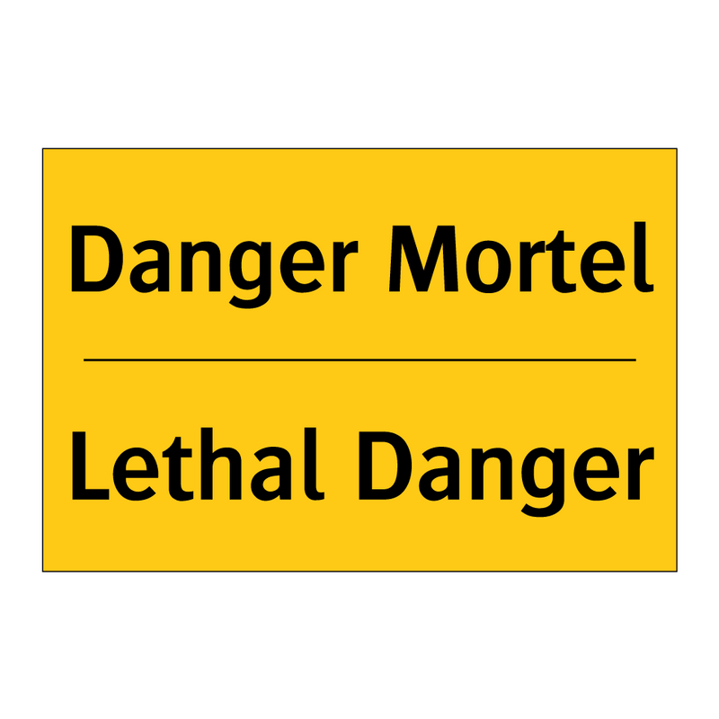 Danger Mortel - Lethal Danger
