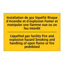 Installation de gaz liquéfié Risque  /.../ - Liquefied gas facility Fire and  /.../