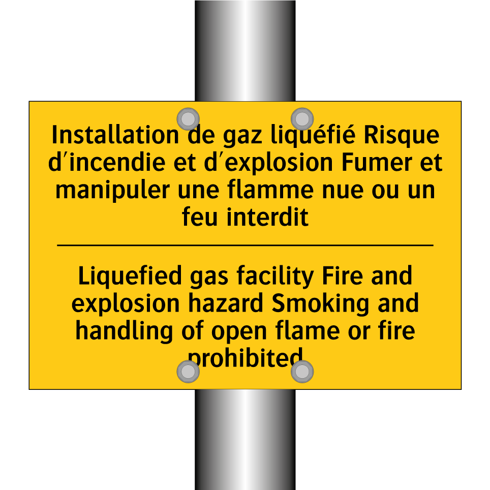 Installation de gaz liquéfié Risque  /.../ - Liquefied gas facility Fire and  /.../