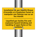 Installation de gaz liquéfié Risque  /.../ - Liquefied gas facility Fire and  /.../