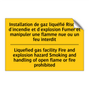 Installation de gaz liquéfié Risque  /.../ - Liquefied gas facility Fire and  /.../