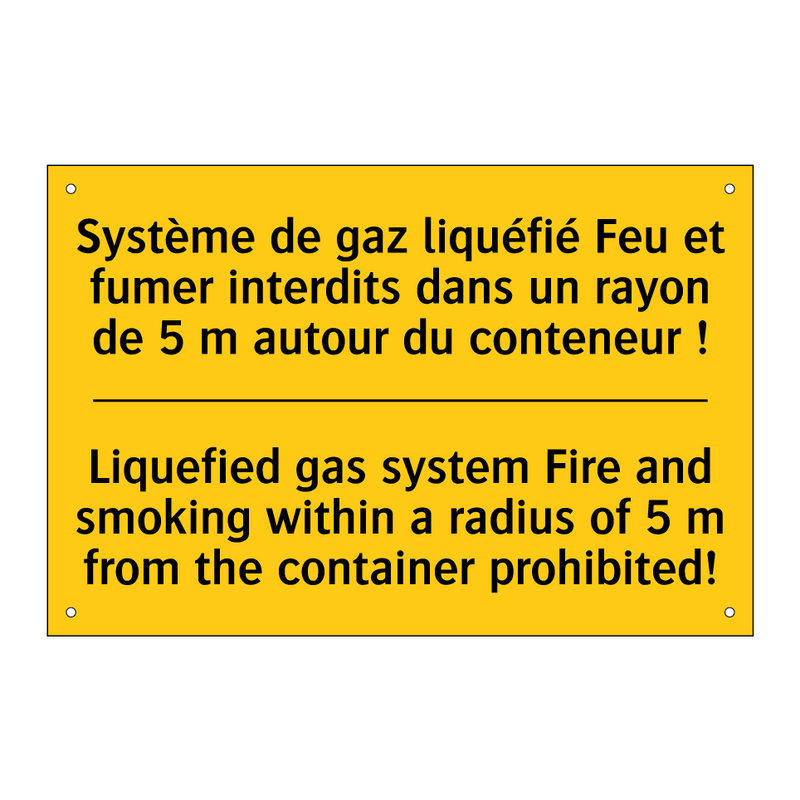 Système de gaz liquéfié Feu et  /.../ - Liquefied gas system Fire and  /.../