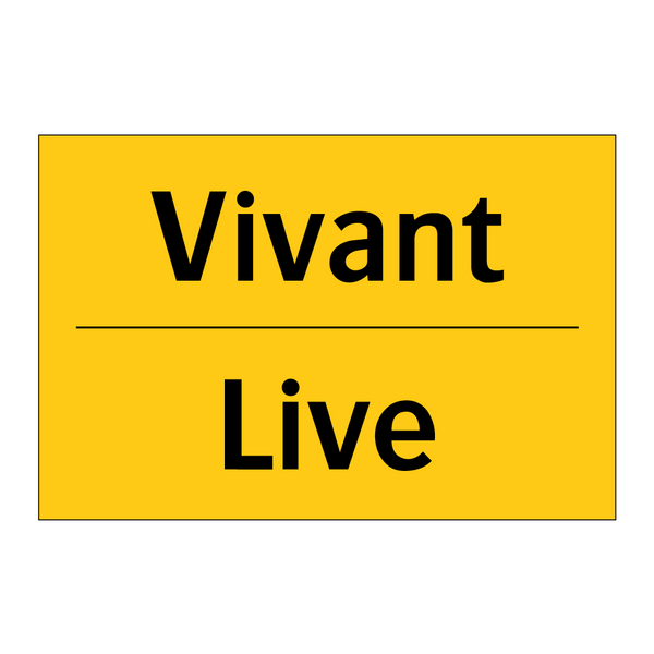 Vivant - Live