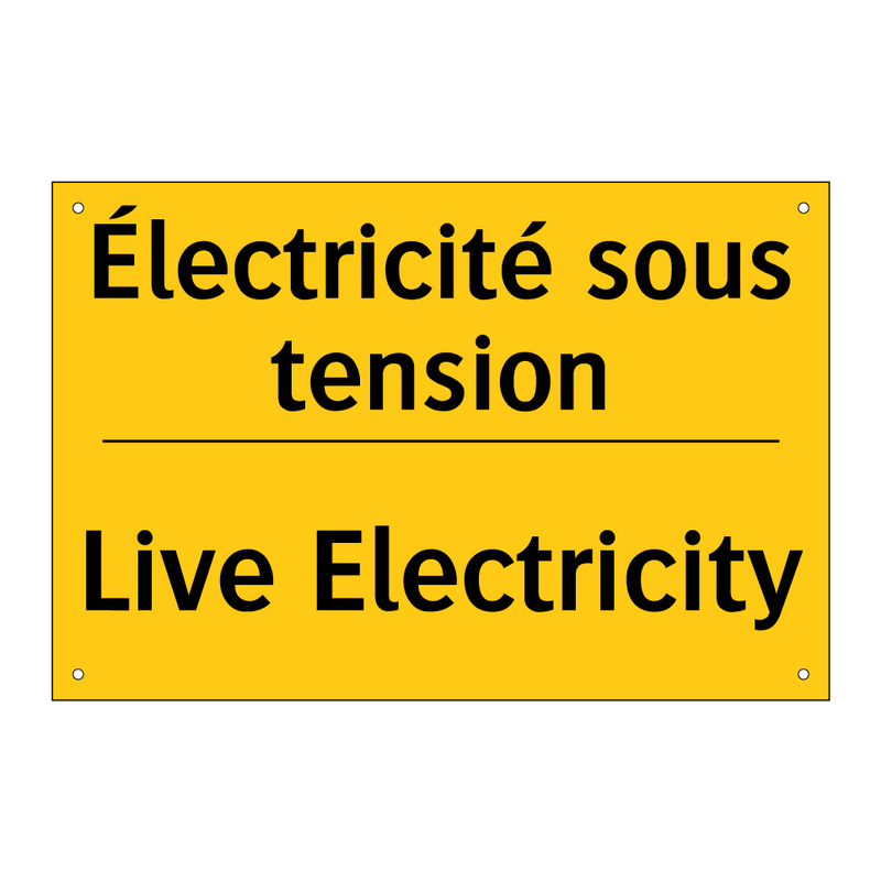 Électricité sous tension - Live Electricity