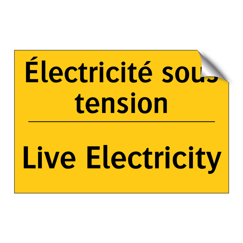 Électricité sous tension - Live Electricity