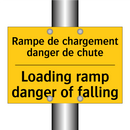 Rampe de chargement danger de  /.../ - Loading ramp danger of falling