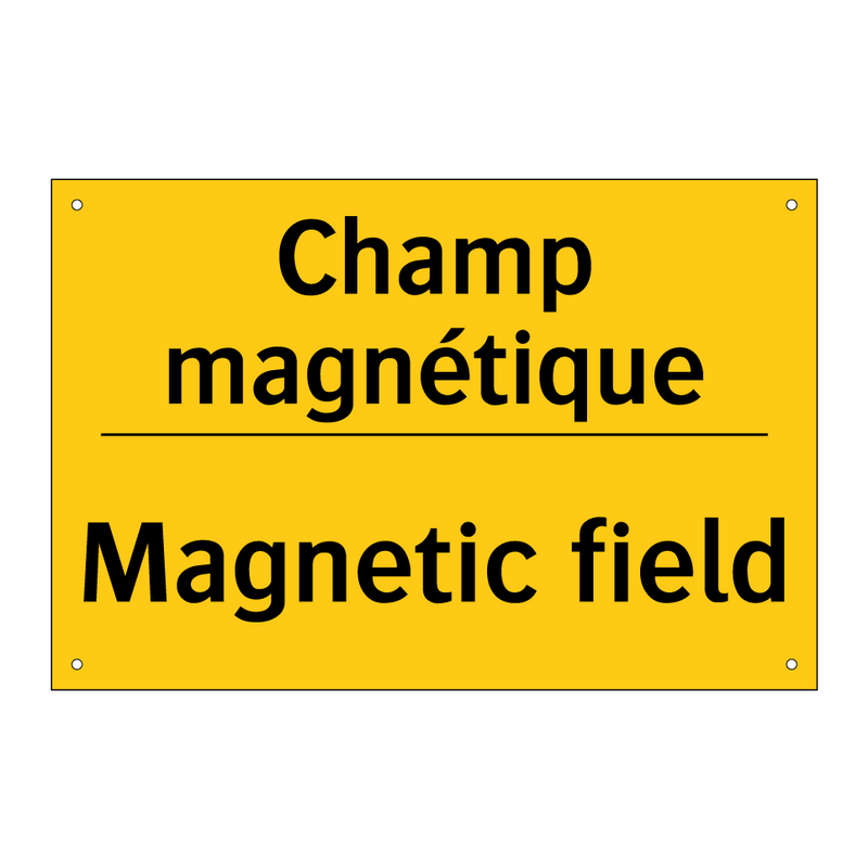 Champ magnétique - Magnetic field