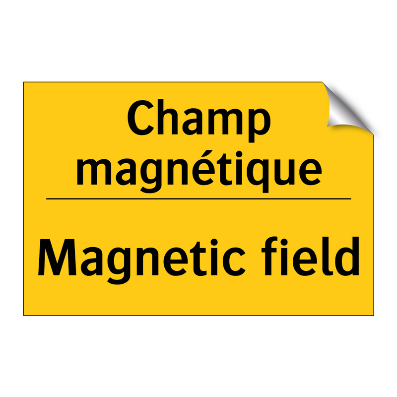 Champ magnétique - Magnetic field
