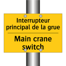 Interrupteur principal de la grue /.../ - Main crane switch