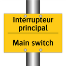 Interrupteur principal - Main switch