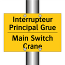 Interrupteur Principal Grue - Main Switch Crane
