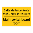 Salle de la centrale électrique  /.../ - Main switchboard room