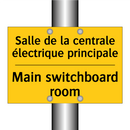 Salle de la centrale électrique  /.../ - Main switchboard room