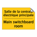 Salle de la centrale électrique  /.../ - Main switchboard room