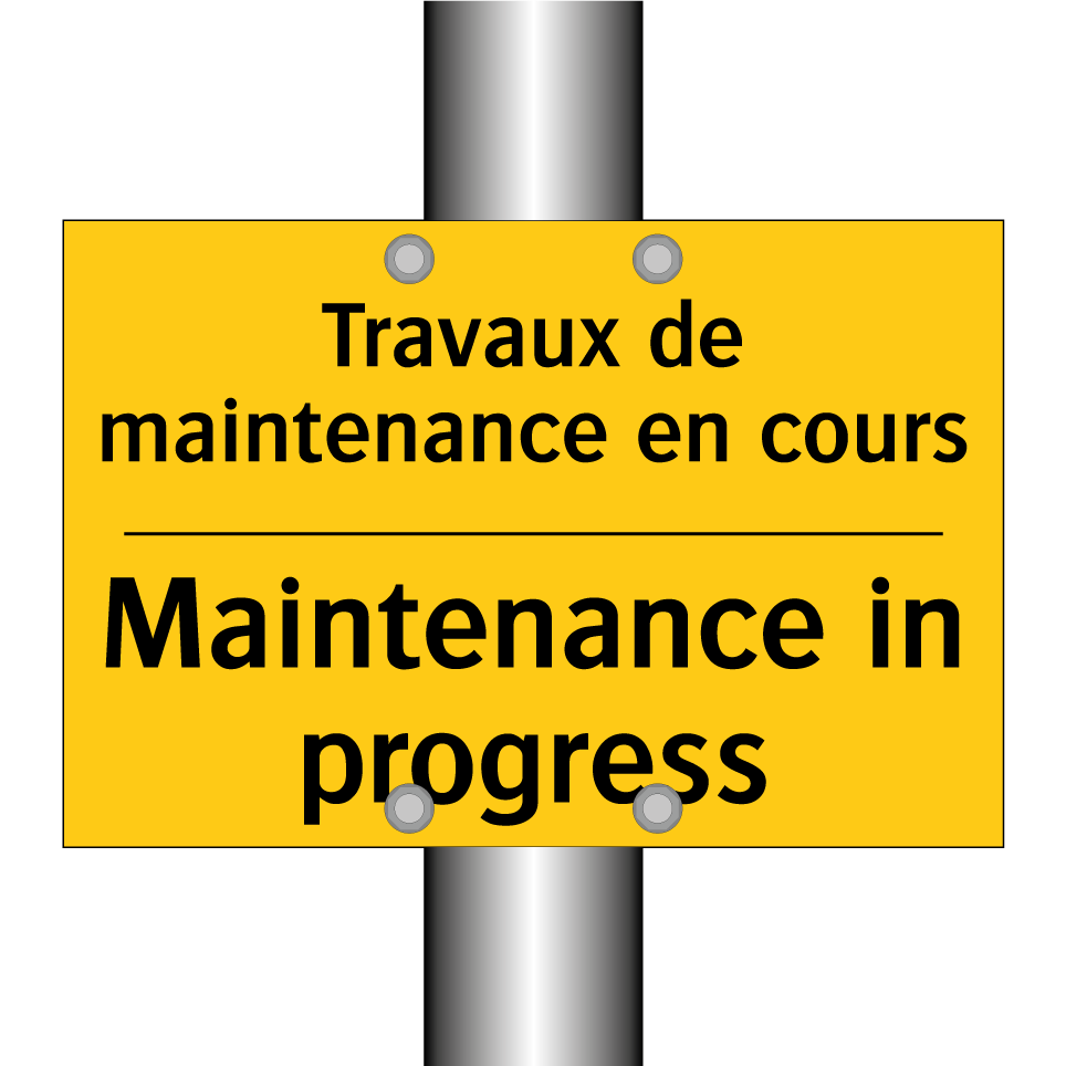 Travaux de maintenance en cours /.../ - Maintenance in progress