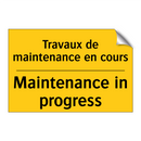 Travaux de maintenance en cours /.../ - Maintenance in progress
