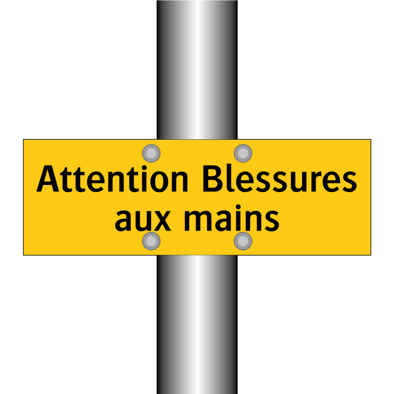 Attention Blessures aux mains