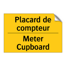Placard de compteur - Meter Cupboard