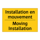 Installation en mouvement - Moving Installation