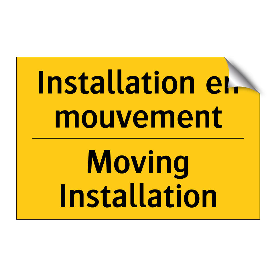 Installation en mouvement - Moving Installation
