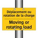 Déplacement ou rotation de la  /.../ - Moving or rotating load