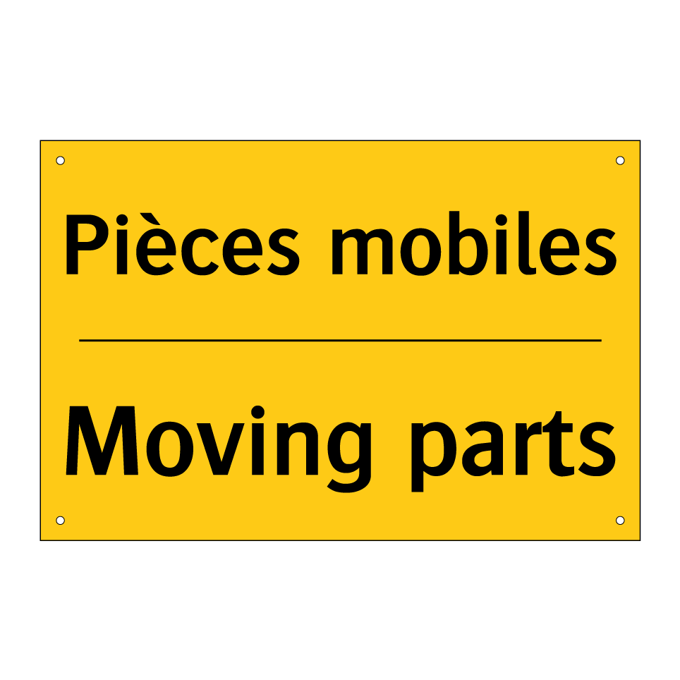 Pièces mobiles - Moving parts